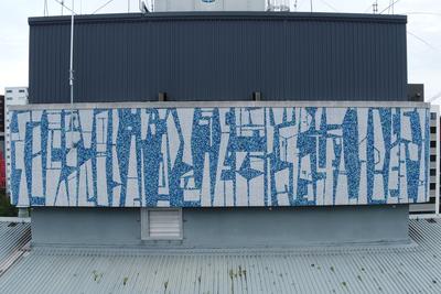 Bledisloe State Building, Penthouse mural